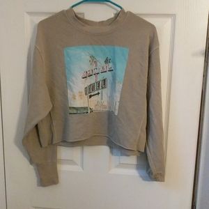 Colsie cropped sweatshirt
